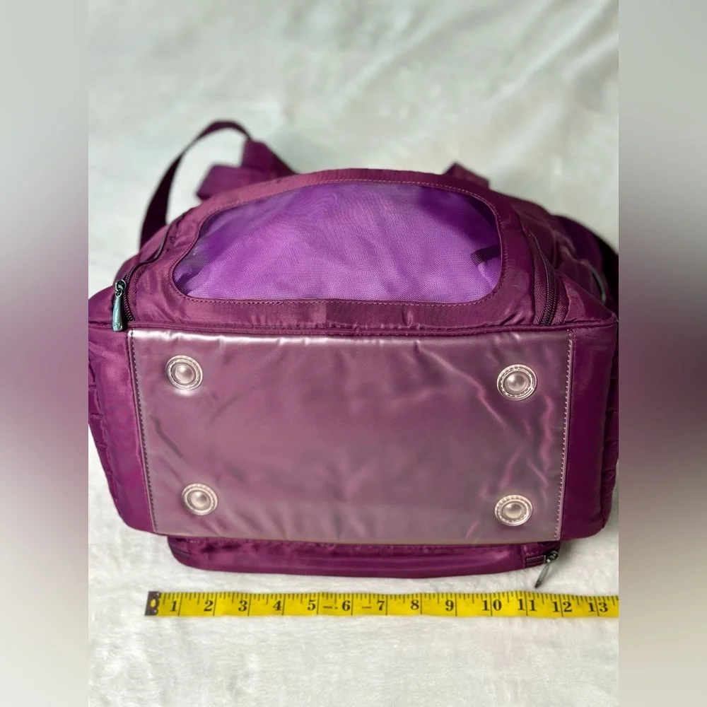 Lug Puddle Jumper Convertible Tote Bag in Purple
